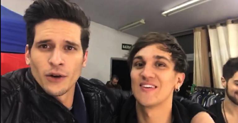 Diego Fragoso invade bastidores do filme de Christian Figueiredo