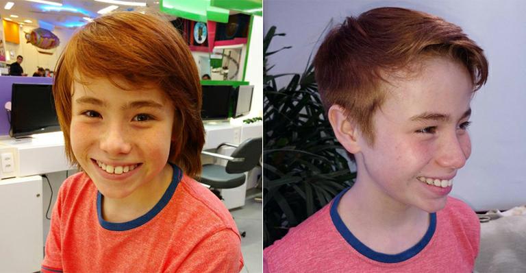 Matheus Ueta, de ‘Carrossel’, muda o visual e surpreende fãs