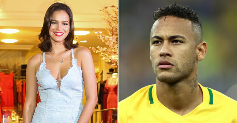 Sem querer, Neymar Jr. revela que tem quadro com rosto de Bruna Marquezine em sua casa