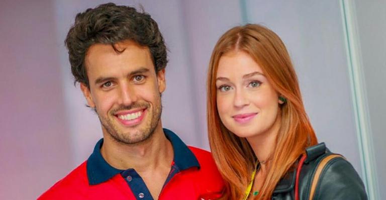 Marina Ruy Barbosa sobre retorno do noivo às pistas: “Haja coração”