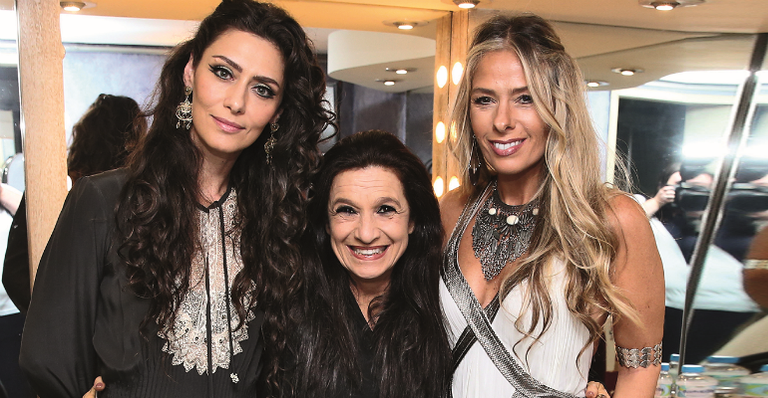 Maria Fernanda e Adriane Galisteu: juntas no palco