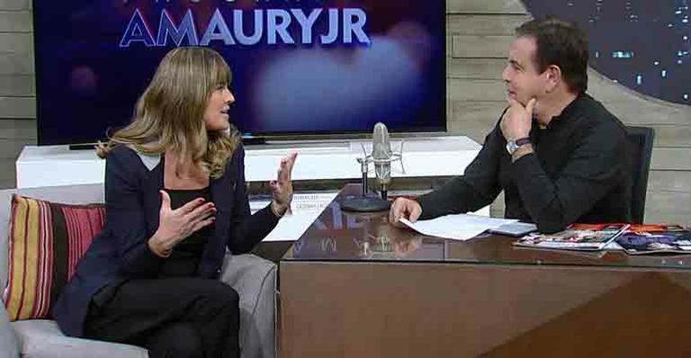 Letícia Birkheuer conta como é trabalhar com o ex-namorado, Allan Souza Lima