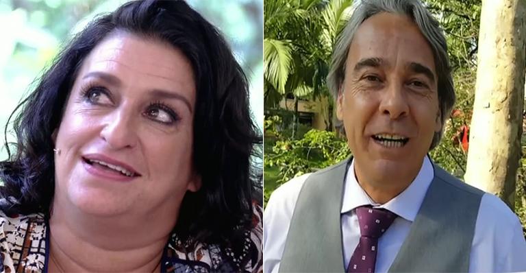 Grace Gianoukas não se contém com depoimento do amigo Alexandre Borges e se emociona