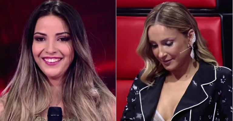 Nira Duarte e Claudia Leitte no The Voice Brasil