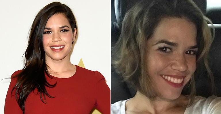 America Ferrera radicaliza em sua mudança de visual