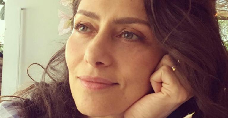 Maria Fernanda Cândido publica foto rara dos filhos