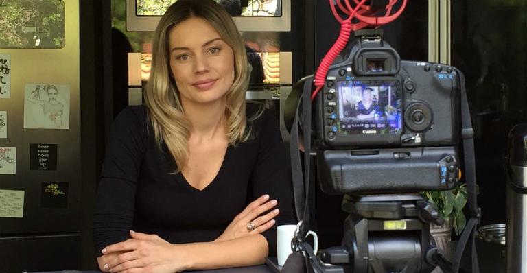 Top Patricia Beck se lança como repórter durante o São Paulo Fashion Week