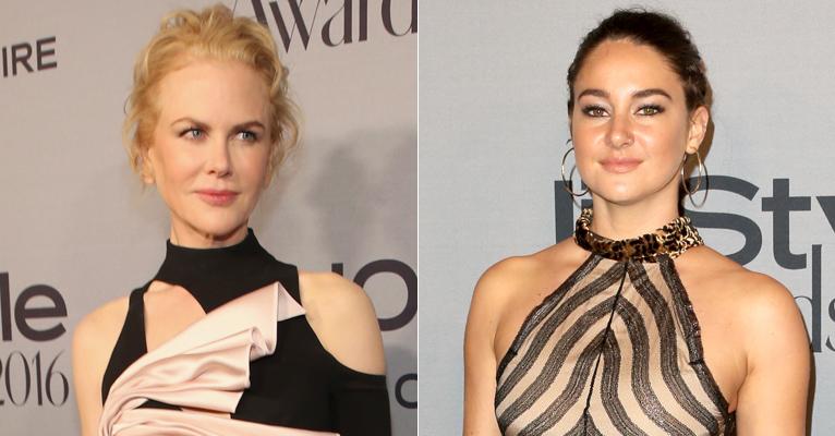 Após prisão, Shailene Woodley usa look estranho ao lado de Nicole Kidman em evento