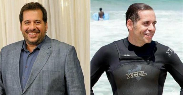 Leandro Hassum mostra antes e depois impressionante de seu corpo e diz: “Orgulho de mim mesmo”
