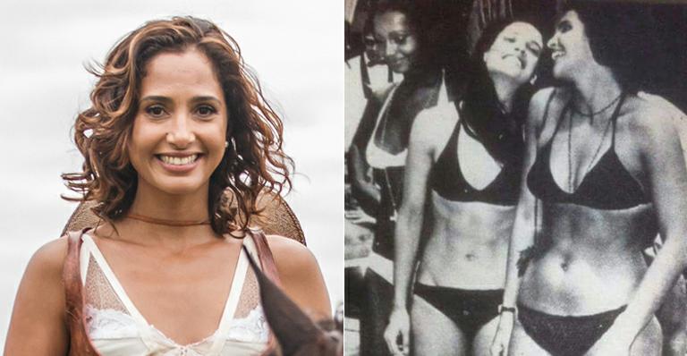 Camila Pitanga mostra foto antiga da mãe e fãs comparam: “Você é a cara dela”
