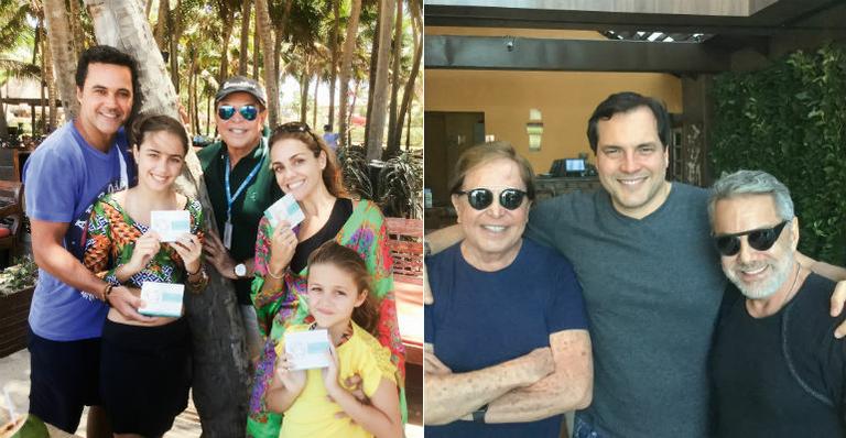 Ricardo Duque e Daniel Boaventura: encontro no Ceará