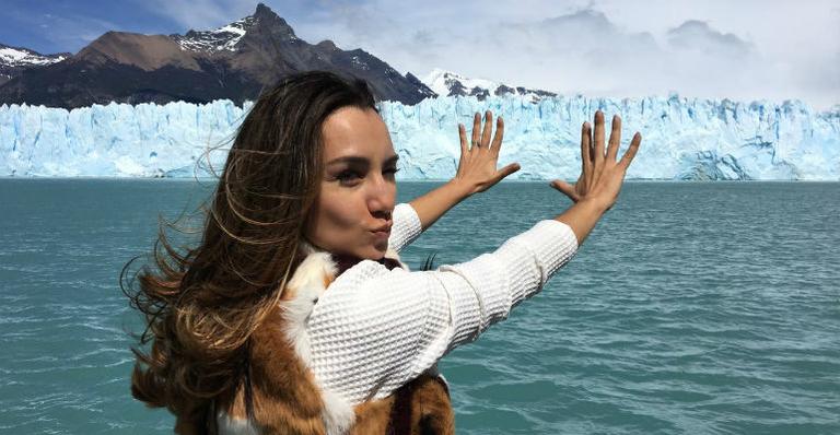 Millena Machado, apresentadora do AutoEsporte, viaja para a Patagônia