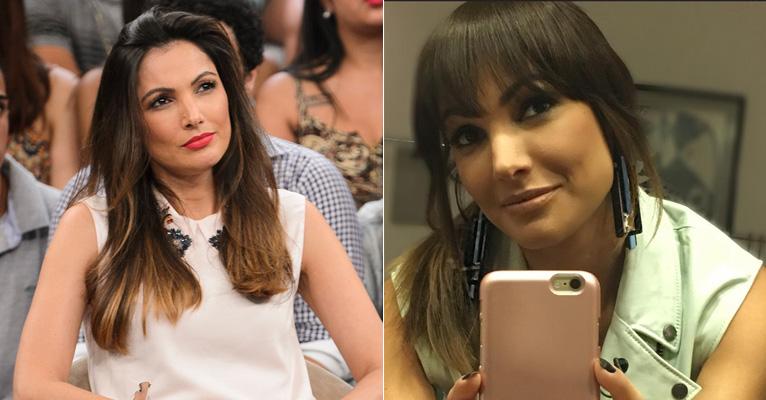 Novo visual! Patrícia Poeta adere a franja e ganha elogio dos fãs: ‘Ficou mais nova’