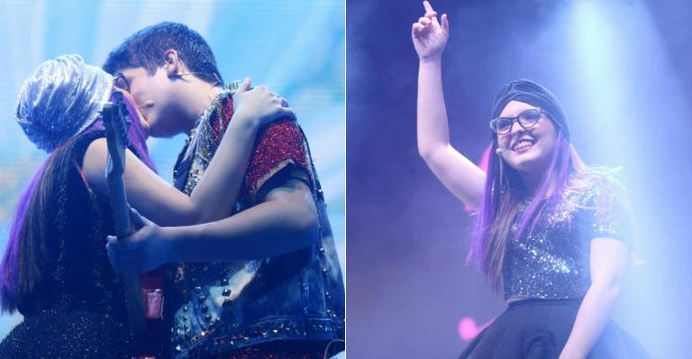 Larissa Manoela e João Guilherme roubam a cena no show de ‘Cúmplices de Um Resgate’