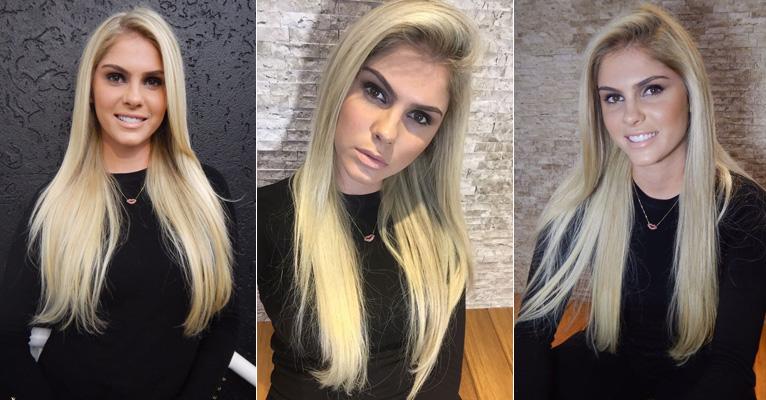 Hairstylist de Bárbara Evans revela como ter o loiro platinado perfeito da modelo