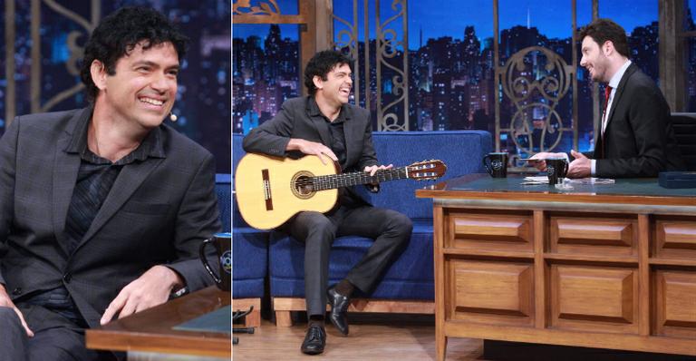 Jorge Vercillo faz curiosa revelação no ‘The Noite’: “Já vi meu corpo fora do corpo”