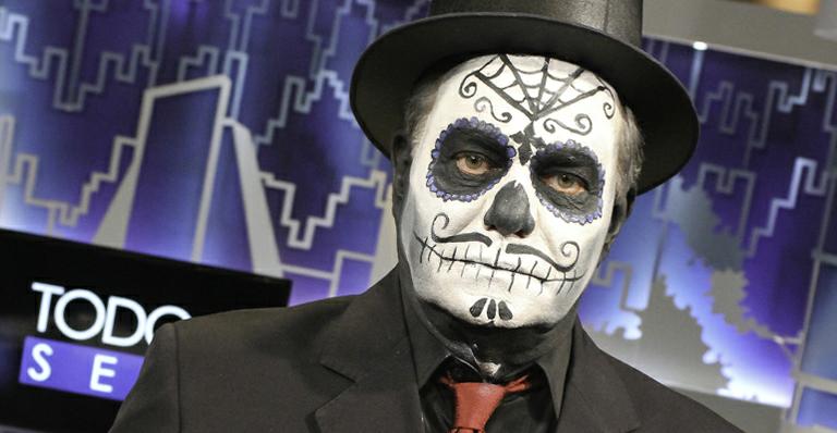 Ronnie Von se transforma para o ‘Dia de Los Muertos’
