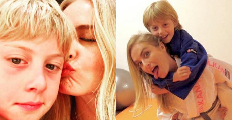 Angélica faz homenagem no aniversário do filho Benício: “Me orgulha todos os dias”