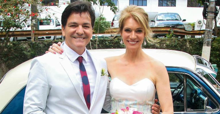 Laura Wie e Marcello de Lucca: 20 anos de união