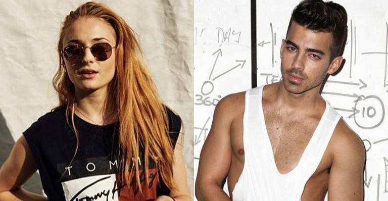 Novo casal: Joe Jonas e Sophie Turner, de Game of Thrones, trocam carinhos em show