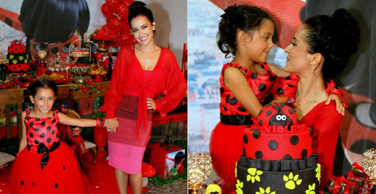 Maytê Piragibe comemora os 6 anos da filha, Violeta