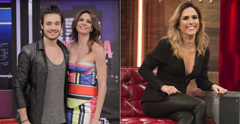 Na TV, Tiago Iorc se declara a Tatá Werneck: “É uma pessoa linda, eu amo ela”
