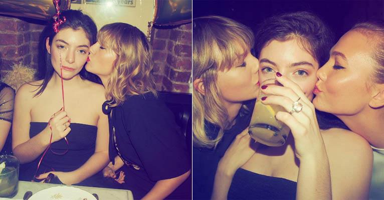 Lorde comemora 20 anos ao lado de Taylor Swift e agradece: “Melhor aniversário da vida”