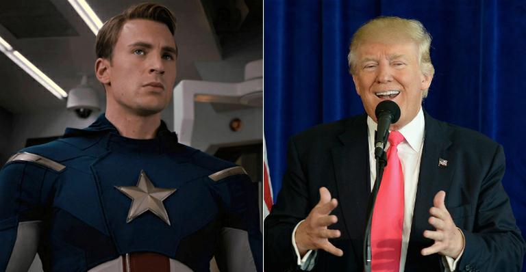 Chris Evans e Donald Trump