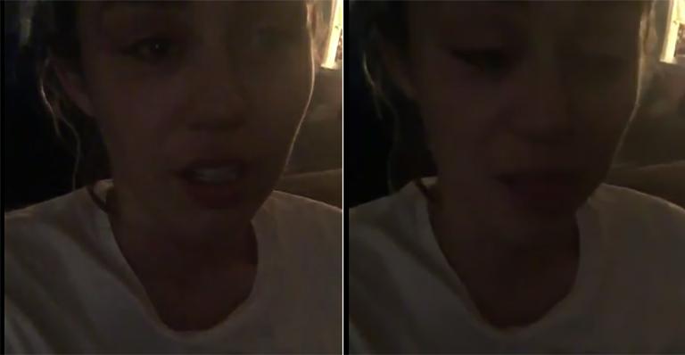 Miley Cyrus chora após vitória de Donald Trump e faz apelo ao novo presidente
