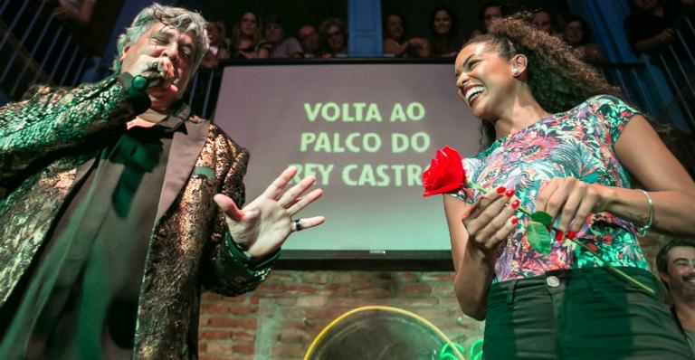 Sidney Magal faz homenagem para Camila Lobo, seu par na ‘Dança com Famosos’