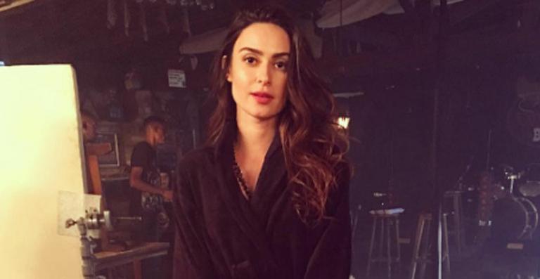 Thaila Ayala mostra bastidores de novo filme