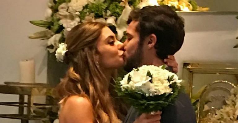 Jayme Matarazzo e Luiza Tellechea se casam no Rio
