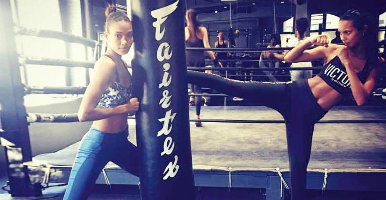 Lais Ribeiro: preparação para desfile da Victoria’s Secret
