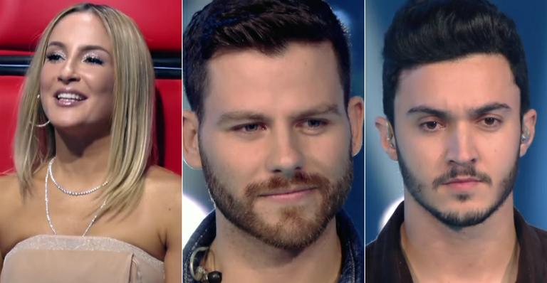 Claudia Leitte se derrete por cantores gatos no The Voice: “A gente tá de dieta, mas pode olhar o cardápio”