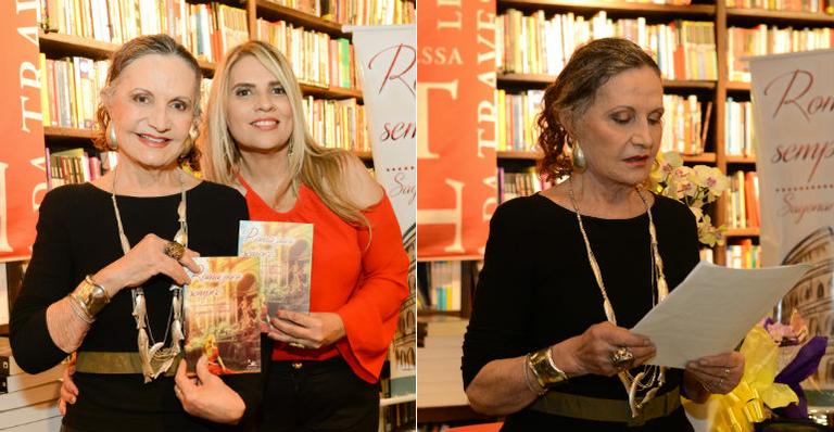 Rosamaria Murtinho prestigia lançamento de livro no Rio de Janeiro