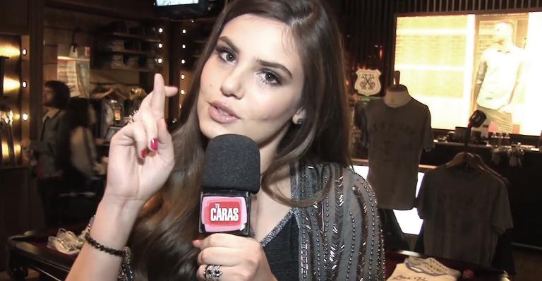 Camila Queiroz: torcida por Grazi Massafera no Emmy