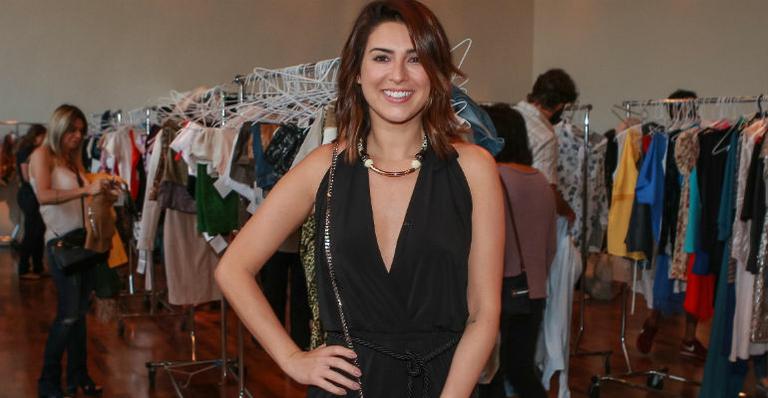 Fernanda Paes Leme organiza bazar beneficente em São Paulo