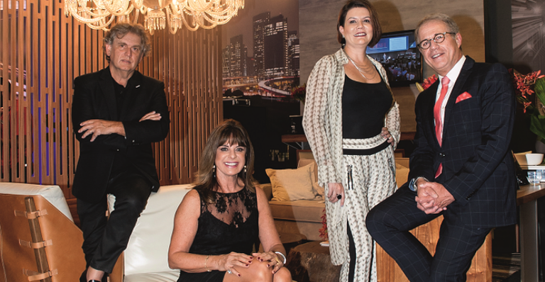 Vips do design no Salão do Automóvel em São Paulo