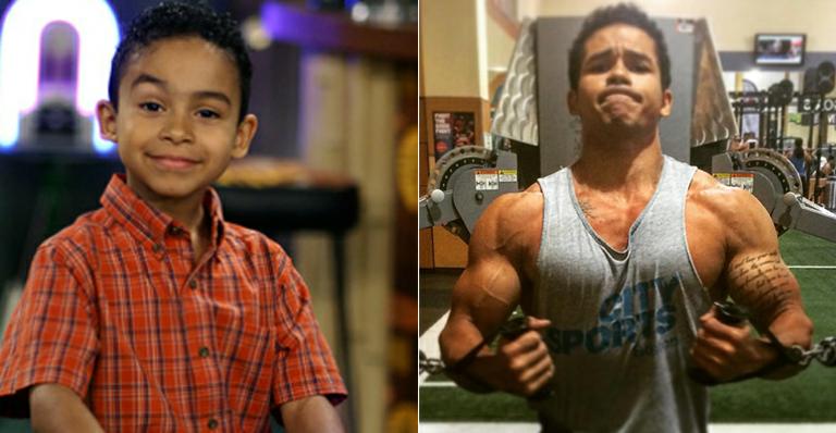 Noah Gray-Cabey, da série ‘Eu, a Patroa e as Crianças’, surge supermusculoso