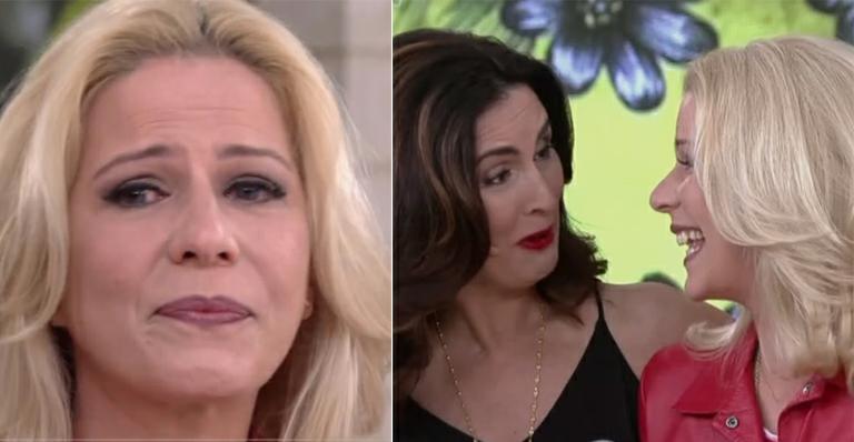 Paula Toller se emociona ao ver foto do filho no ‘Encontro’ e é consolada por Fátima Bernardes