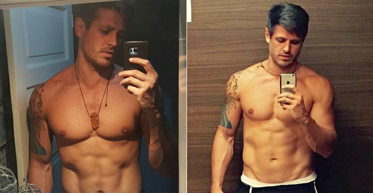 Dado Dolabella perde 15 quilos e exibe abdômen trincado