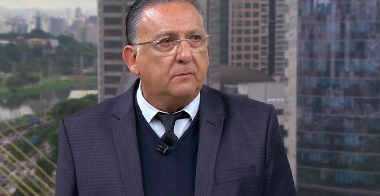 Galvão Bueno se emociona ao vivo: ‘Eu não tenho a menor vontade de fazer um jogo de futebol neste ano’