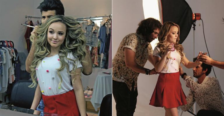 Larissa Manoela vive dia de modelo: “Sou muito vaidosa”