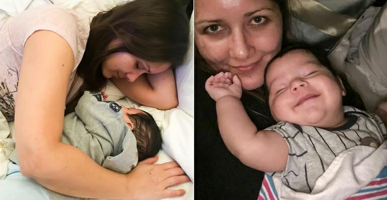 Nana Gouvea se derrete pelo neto: “Me mata de tanto amor”