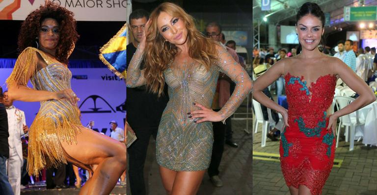 Sabrina Sato, Juliana Alves e outras musas sambam no Rio de Janeiro