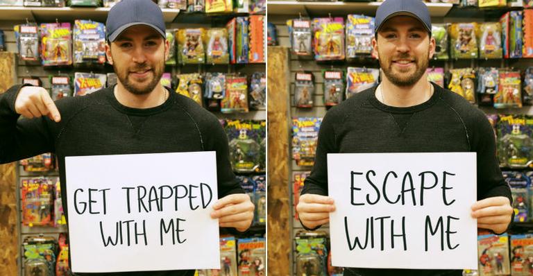 Chris Evans lança campanha do bem em prol de crianças com câncer