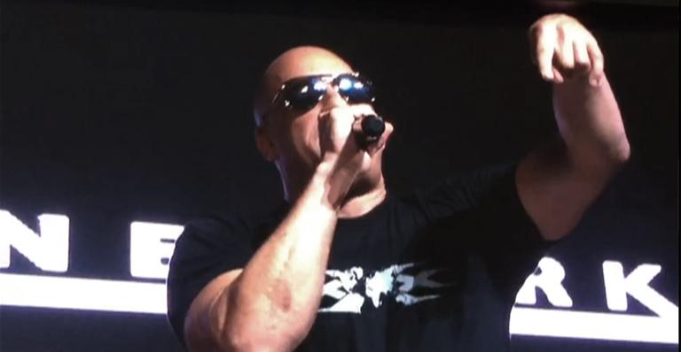 Vin Diesel causa comoção na ‘Comic Con’