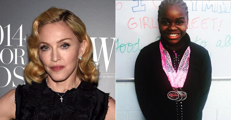 Filha caçula de Madonna ganha 4 medalhas em competição de ginástica e deixa a mãe emocionada