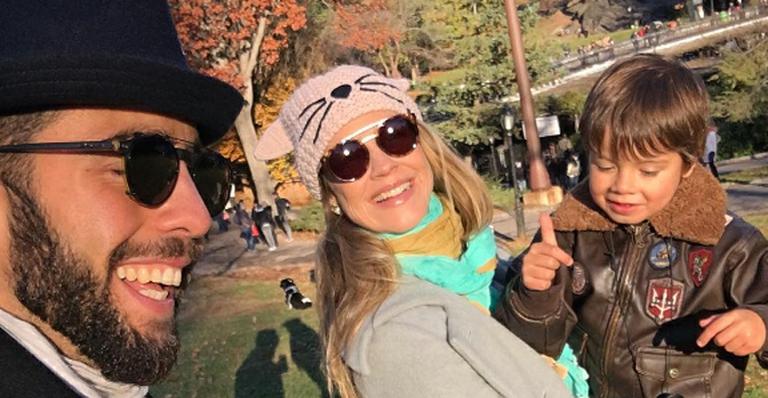 Luana Piovani e Pedro Scooby curtem Nova York