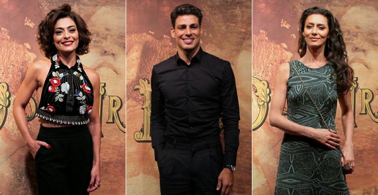 Elenco se reúne para a coletiva da minissérie ‘Dois Irmãos’